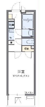 クレイノクーラルガルの物件間取画像