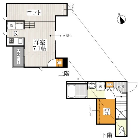 CB東大宮ブリオの物件間取画像