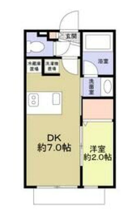 コンフエルサの物件間取画像