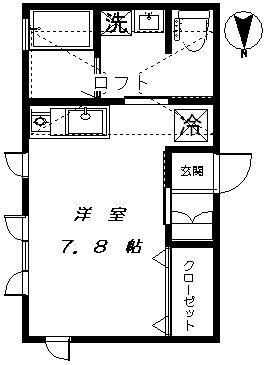 パステルプラザⅤの物件間取画像