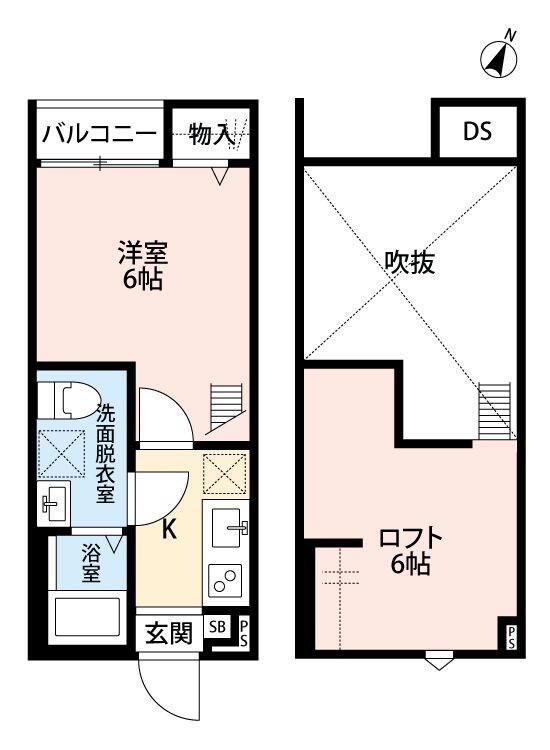 ルーチェの物件間取画像