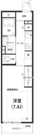 リブリサクラの物件間取画像