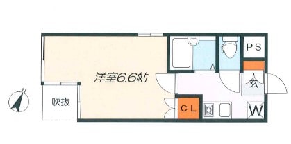 蕨ヒルズE棟の物件間取画像