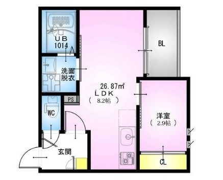 ＲＥＧＡＬＥＳＴ　S　大和田の物件間取画像