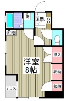 アミティKの物件間取画像