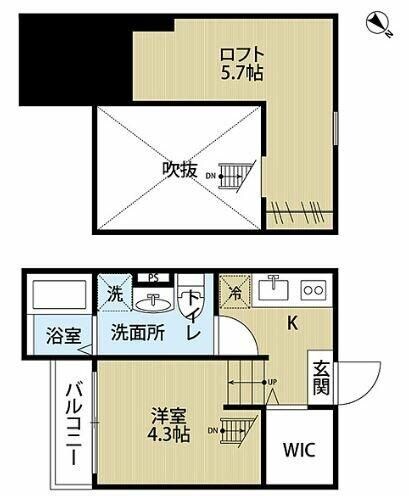 ＪＯＥＬＬＥ南平野の物件間取画像
