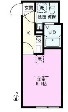 ペニーレインの物件間取画像