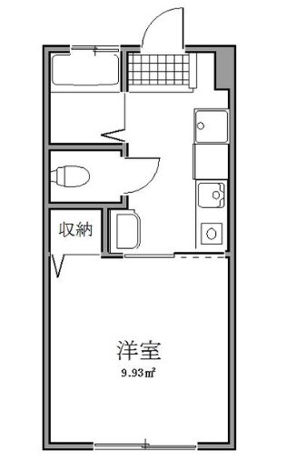 サンライズ春日部の物件間取画像