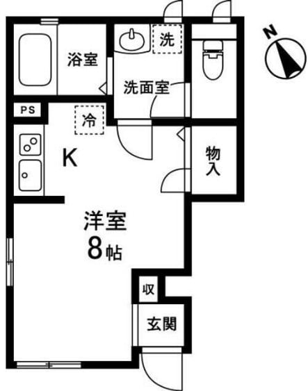 プレジール日進の物件間取画像