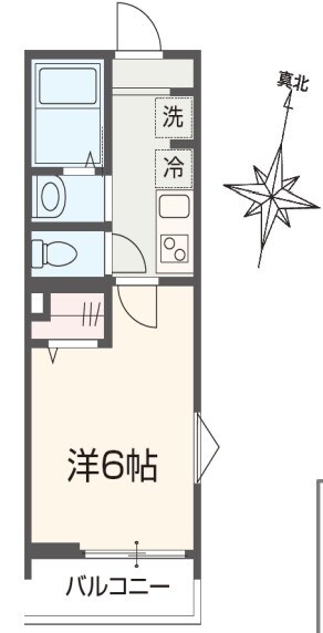 MELDIA西浦和Ⅳの物件間取画像