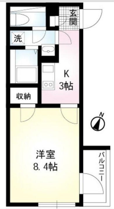 アミティKの物件間取画像