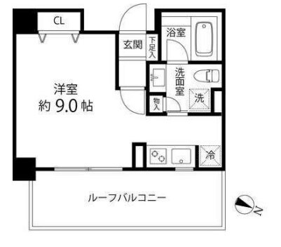 グレイスコート志村三丁目の物件間取画像