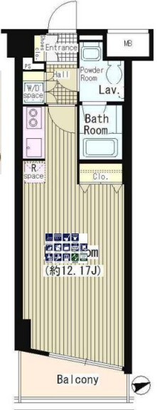 二葉アパートメントの物件間取画像