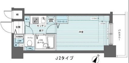 トーシンフェニックス芝浦ベイフォートの物件間取画像