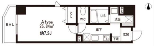 MDM芝公園の物件間取画像