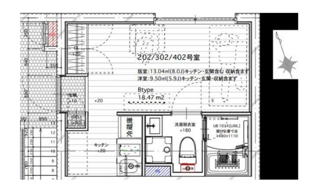 ルーデンス大崎アネックスの物件間取画像