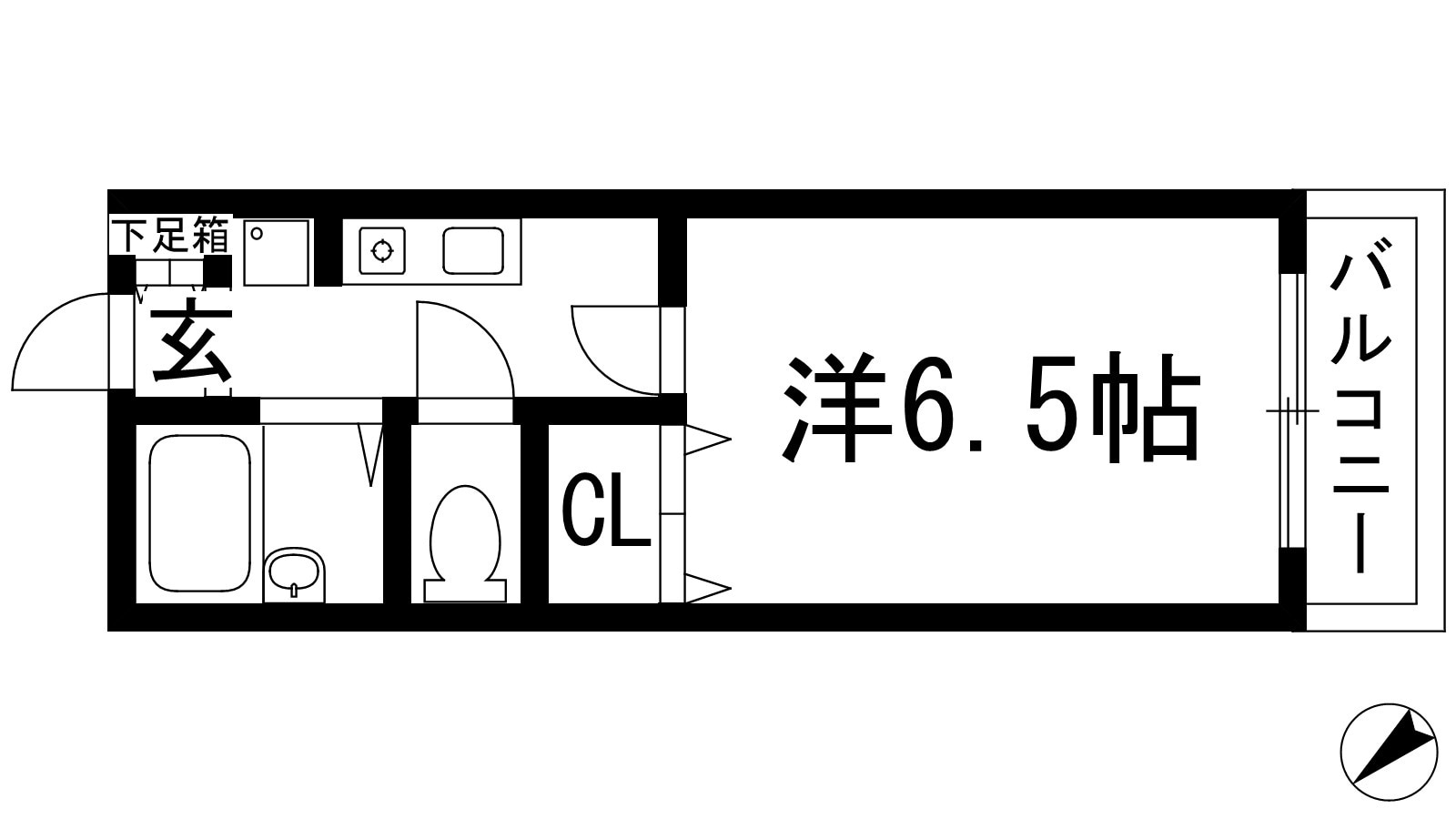 ヴェルデ城南の物件間取画像