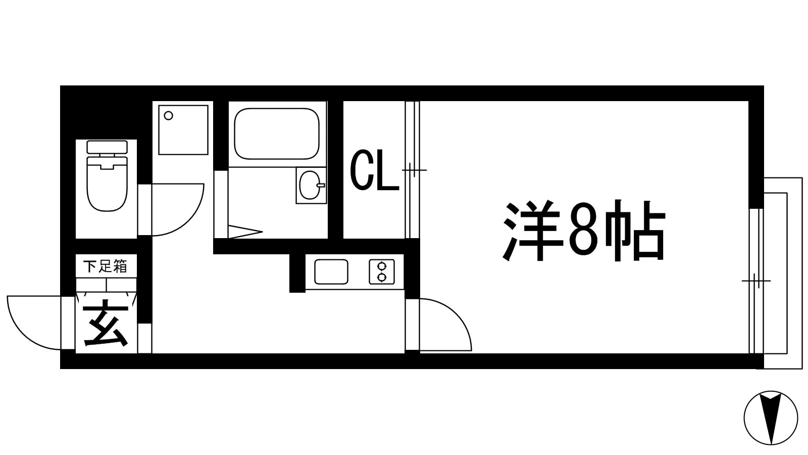 レオネクストめふの物件間取画像