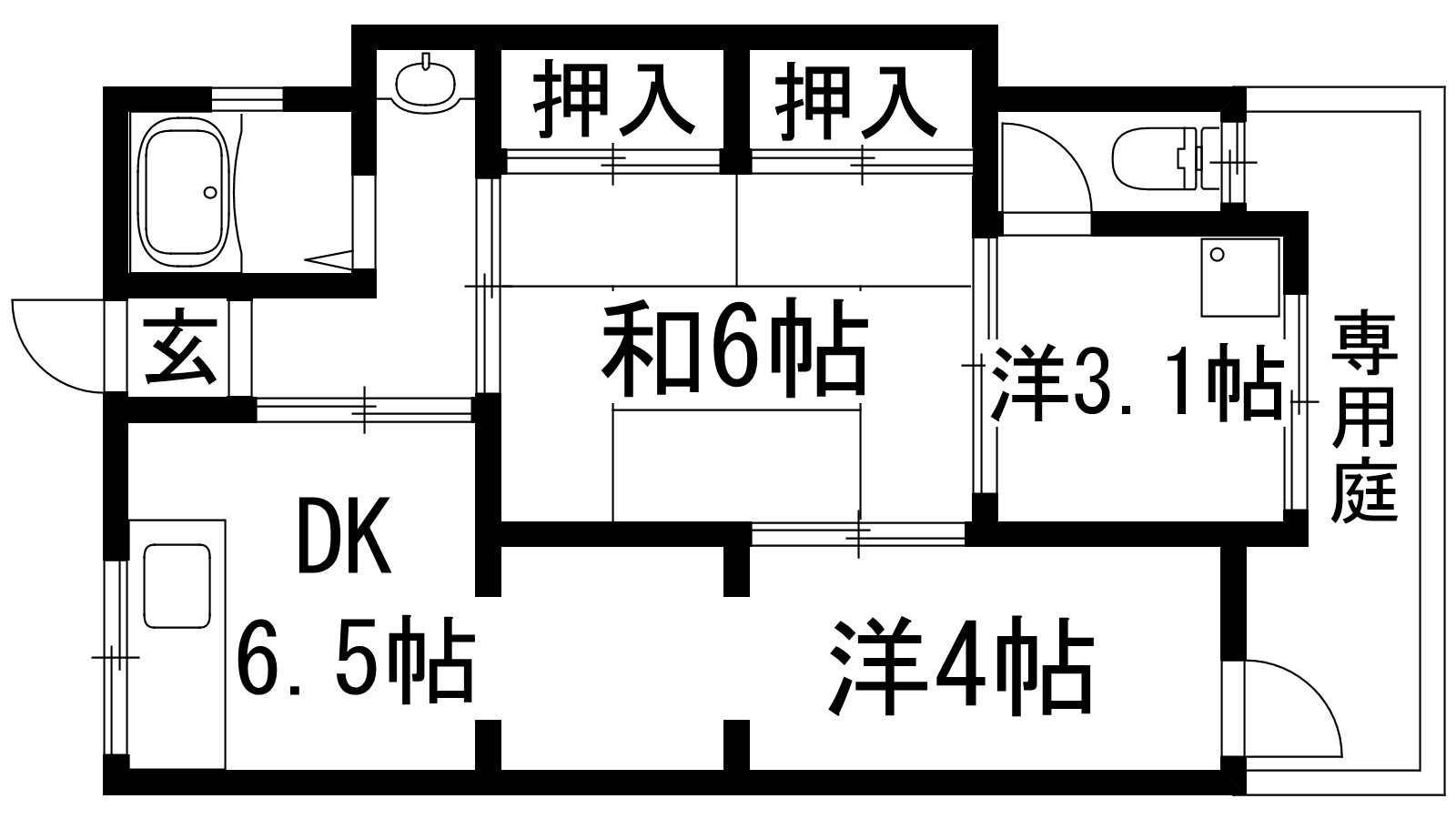 モコハウスの物件間取画像