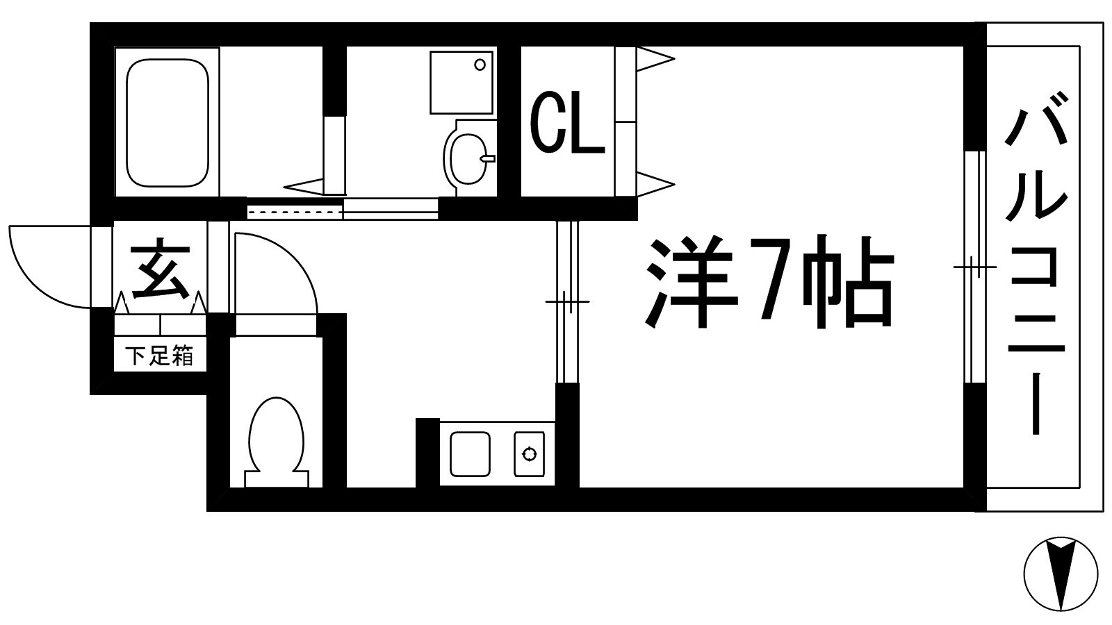 セレスト川西の物件間取画像