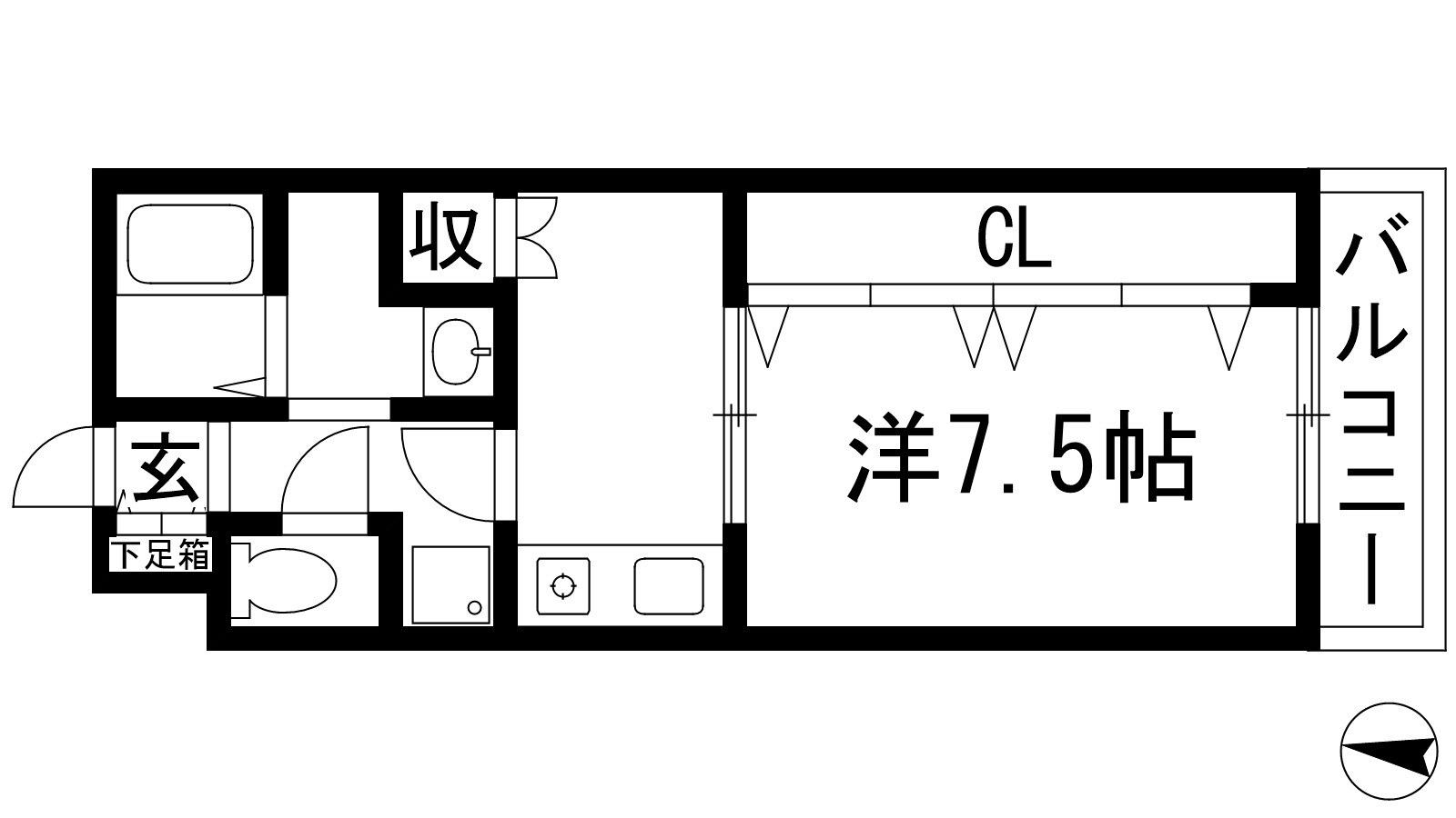 ラプルミエ花屋敷の物件間取画像