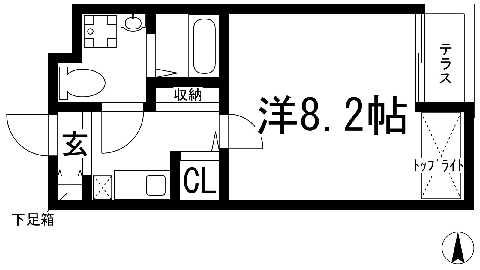 彩（AYA）の物件間取画像