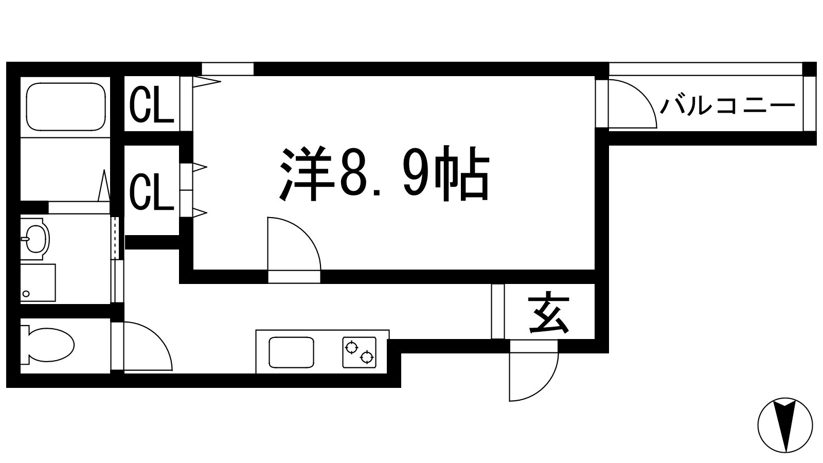 フジパレス石橋サウスの物件間取画像