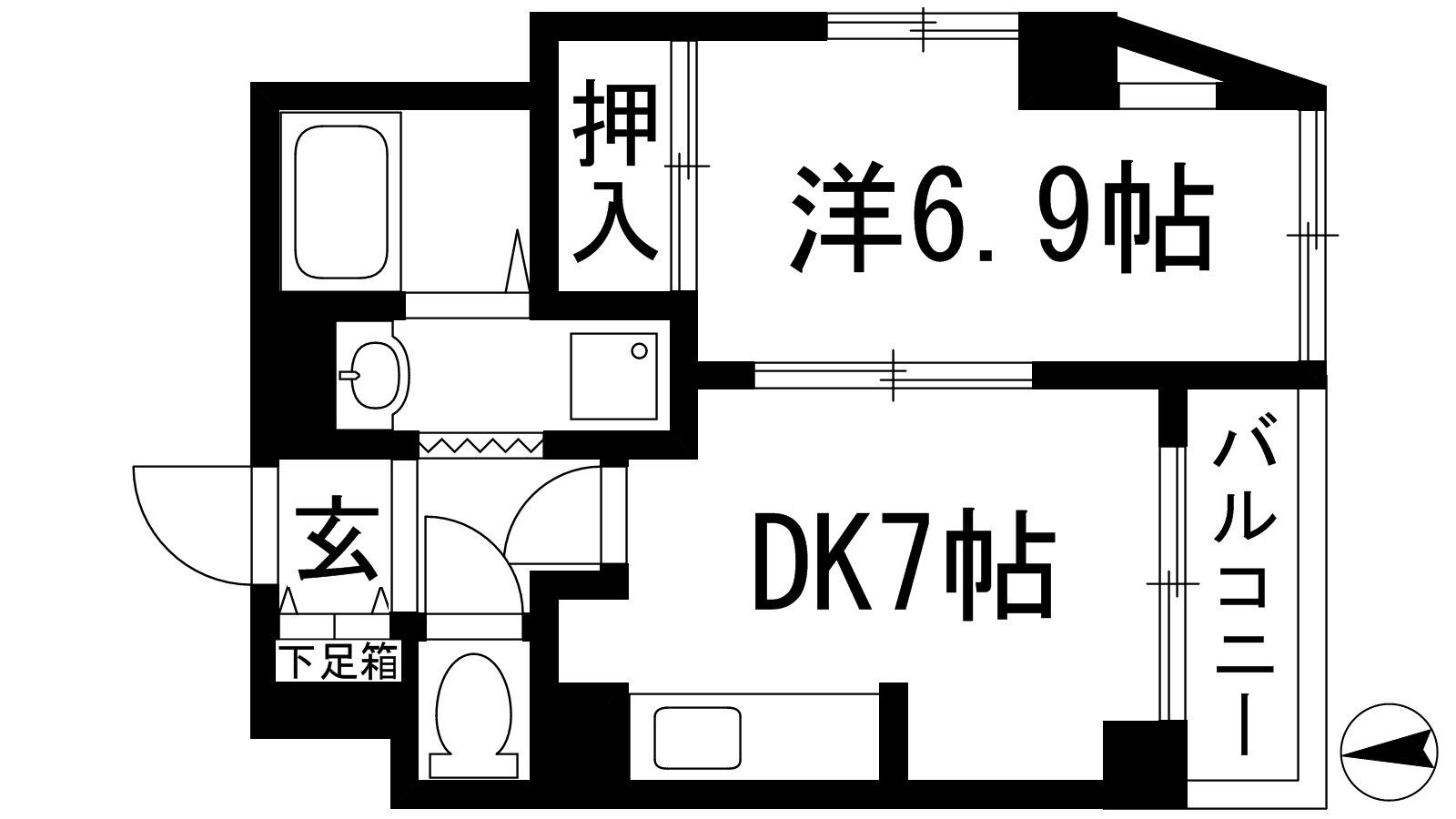 アネービオスの物件間取画像