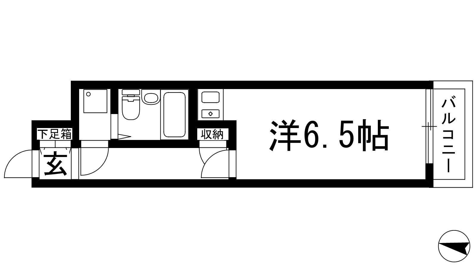 モンミエールひのともの物件間取画像