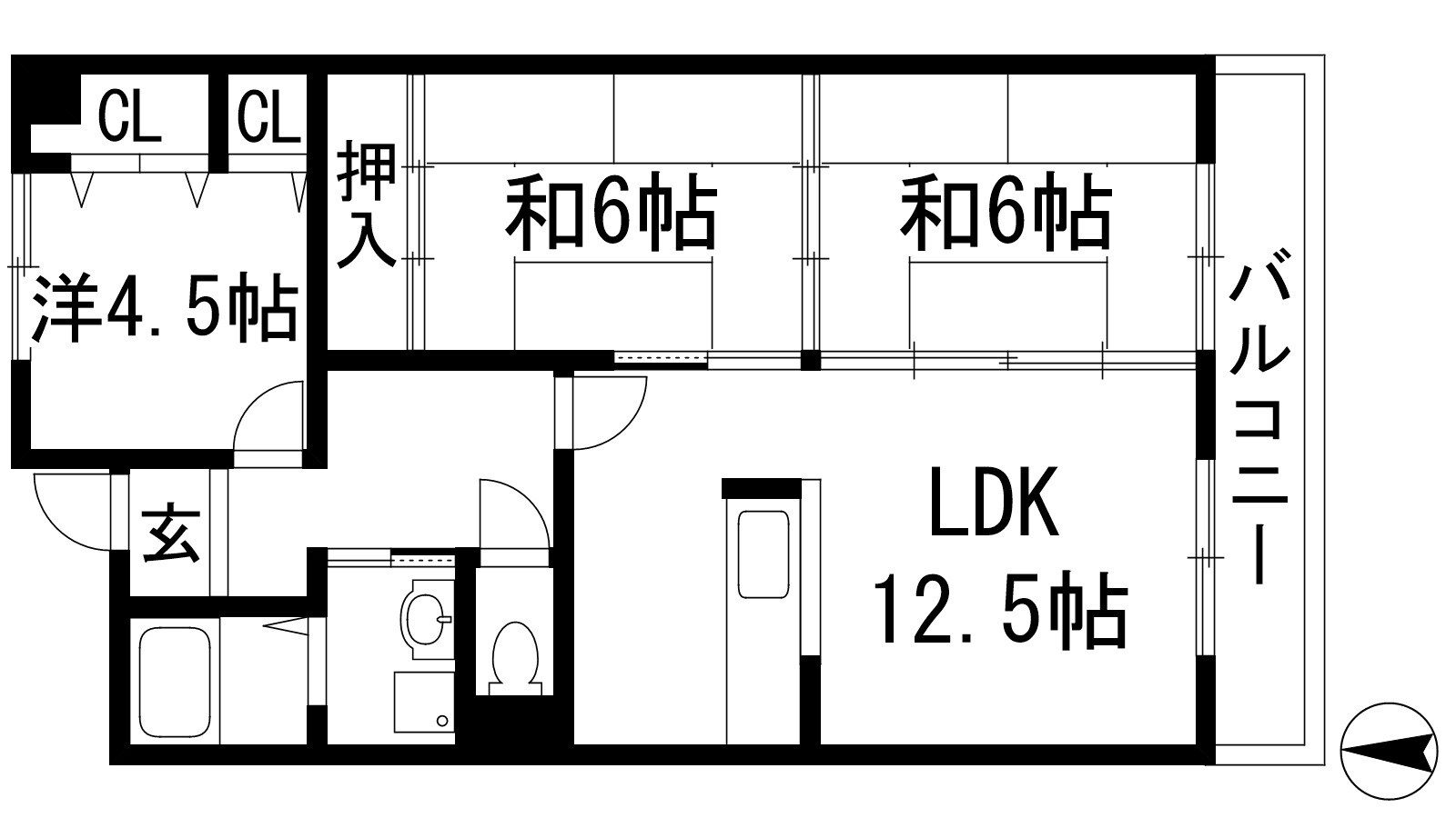 ファミリアル門戸の物件間取画像