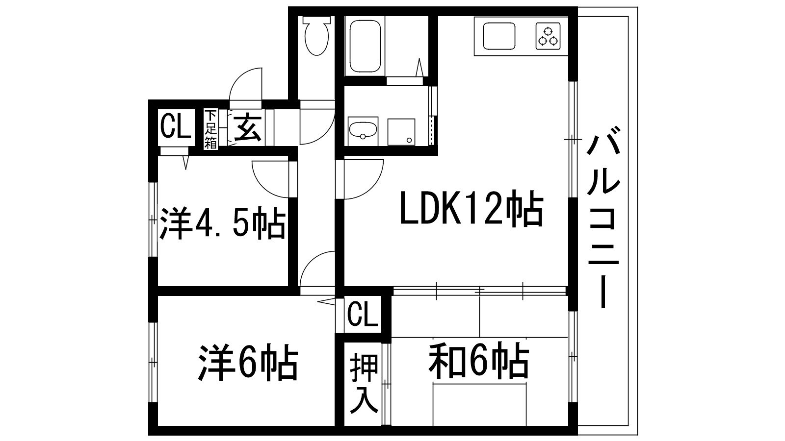 アイエスオー2番館の物件間取画像