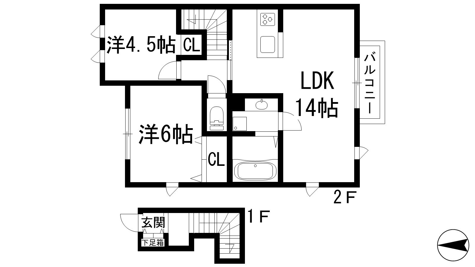 エルカミーノレアルの物件間取画像