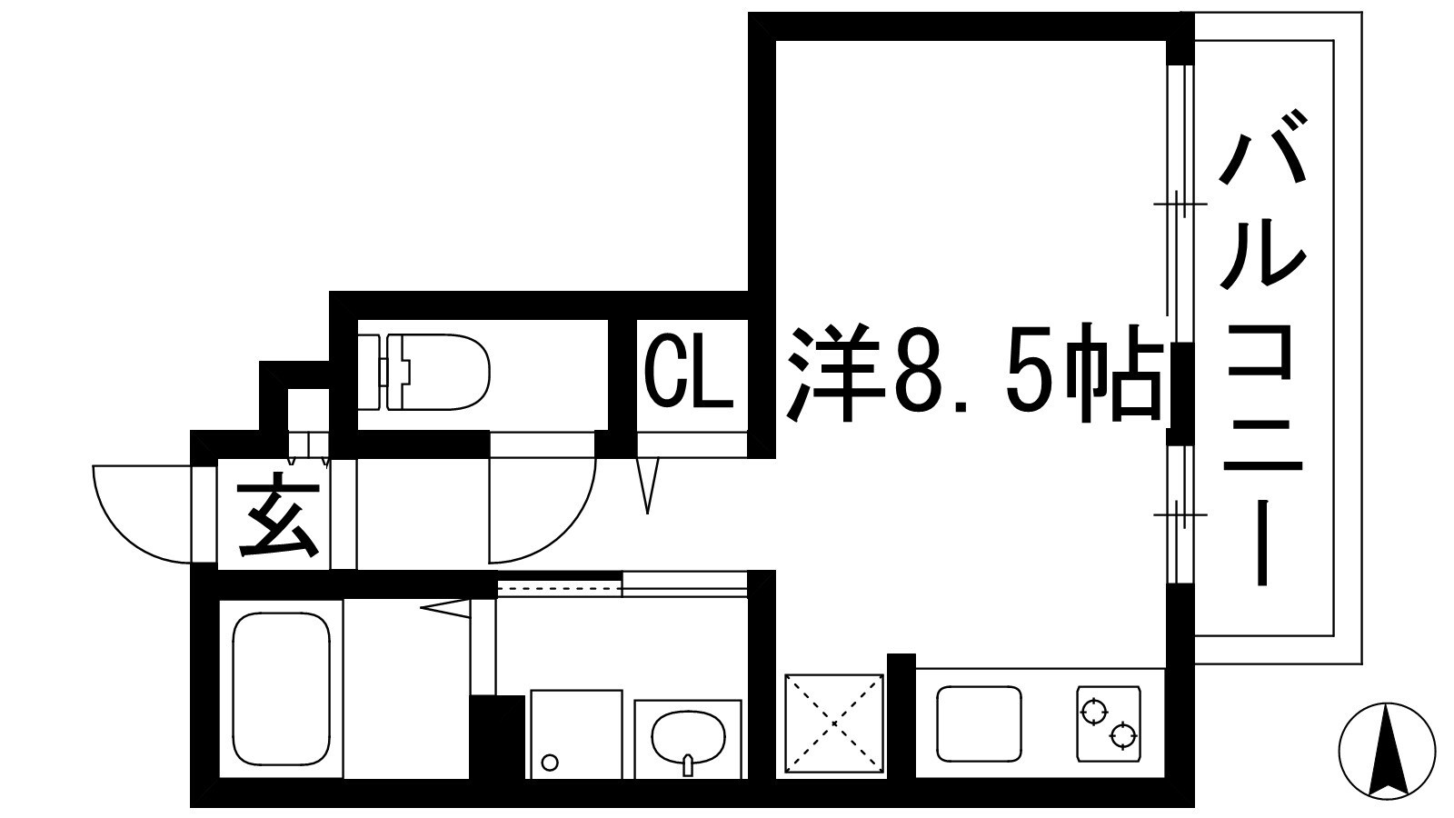 柊の物件間取画像