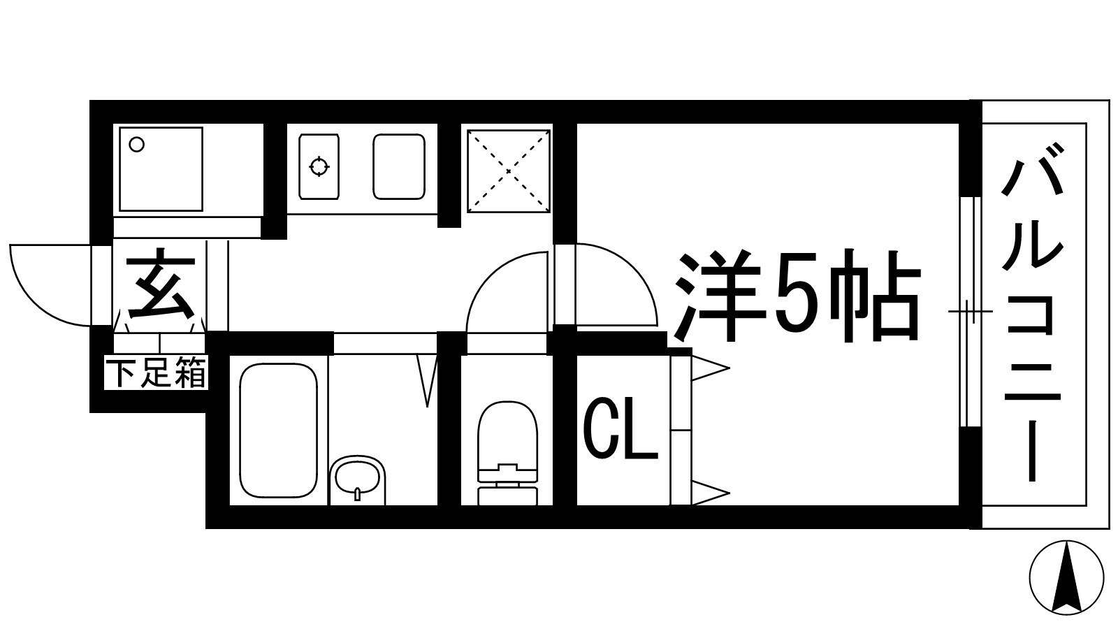 ステラハウス4-500の物件間取画像