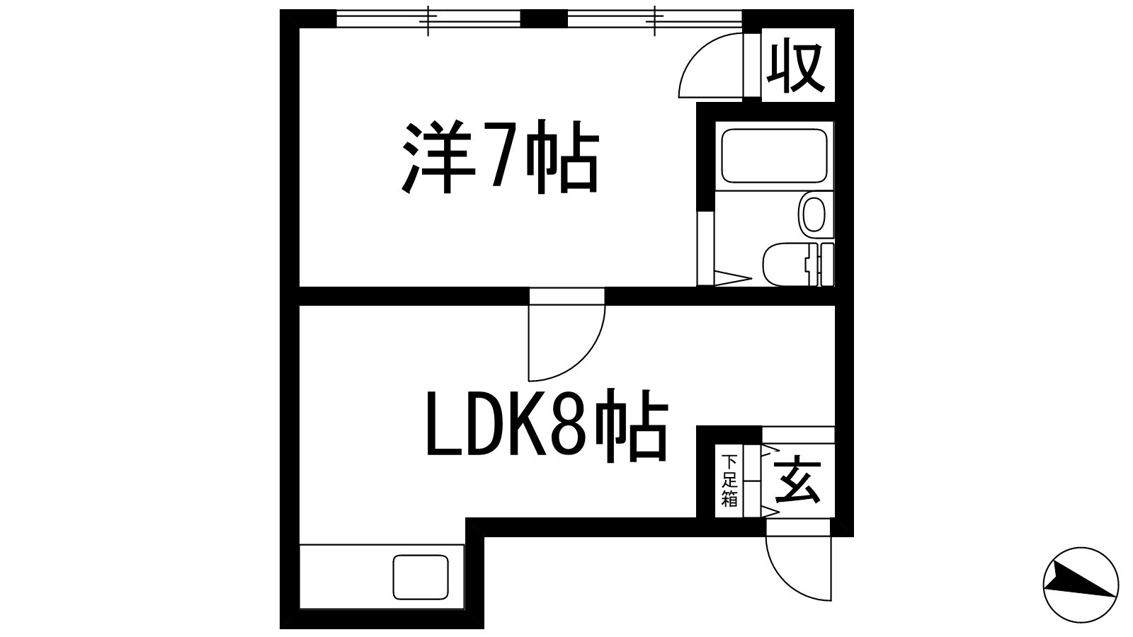 池田ビルの物件間取画像