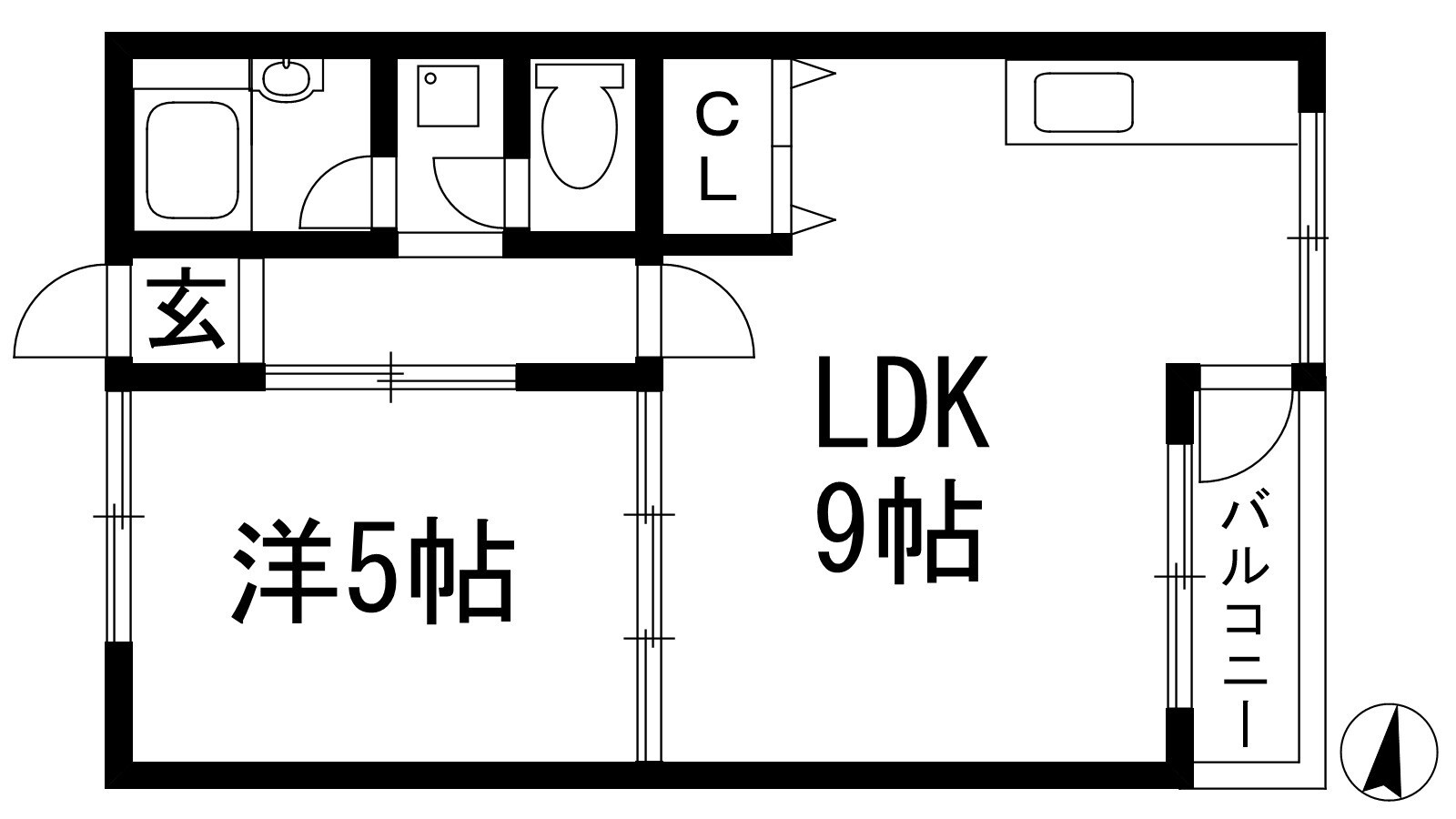 アイランド箕面の物件間取画像