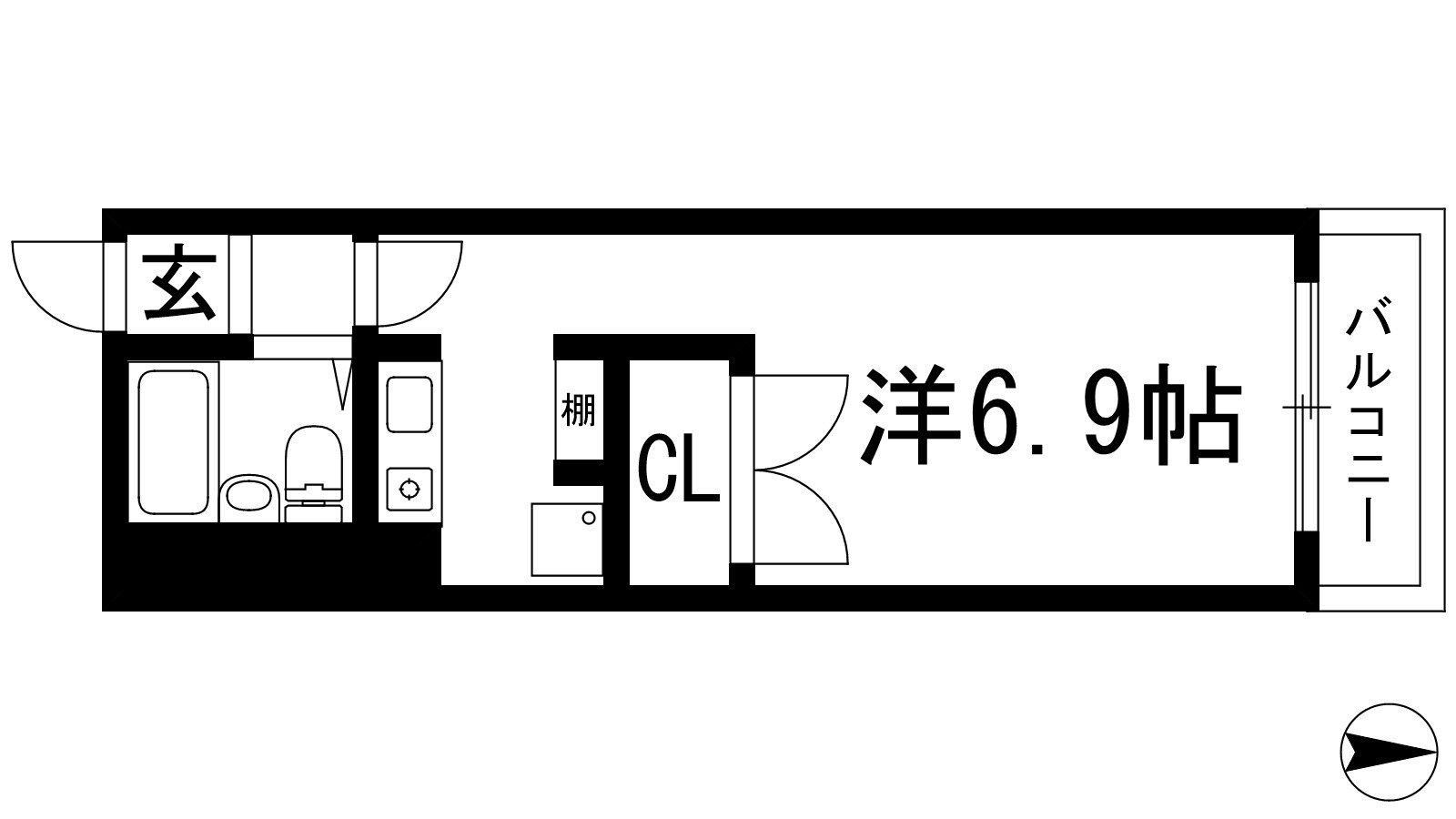 ラ・ロッカの物件間取画像