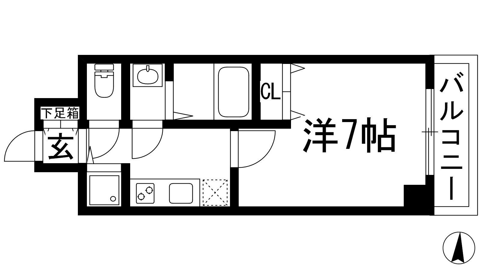 エルシア池田の物件間取画像