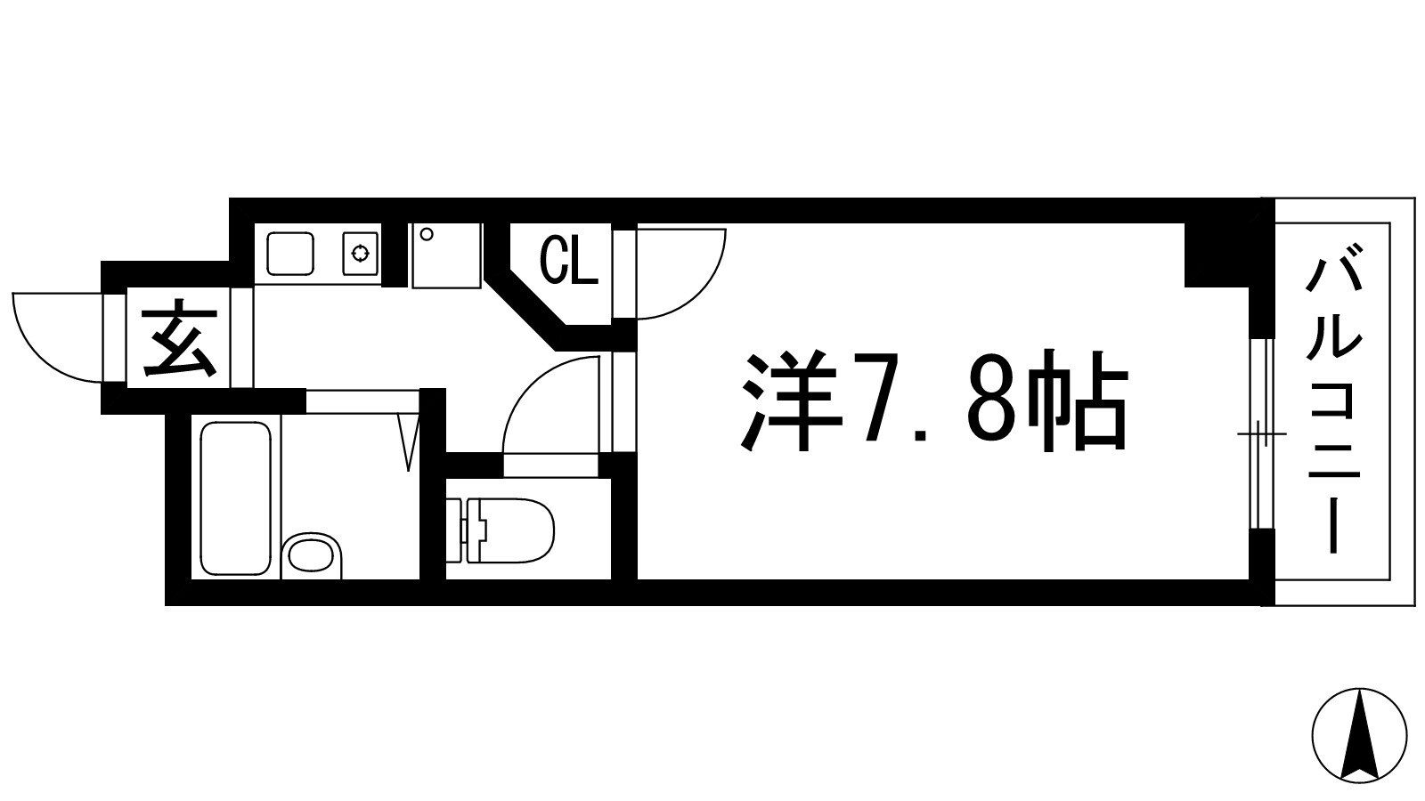 ドムール若山の物件間取画像