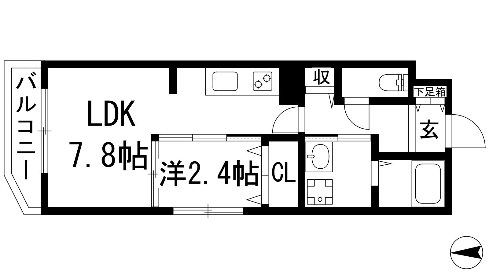 RIFF石橋阪大前の物件間取画像