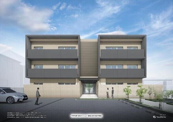 （仮称）門戸厄神・M社計画新築工事の物件外観写真