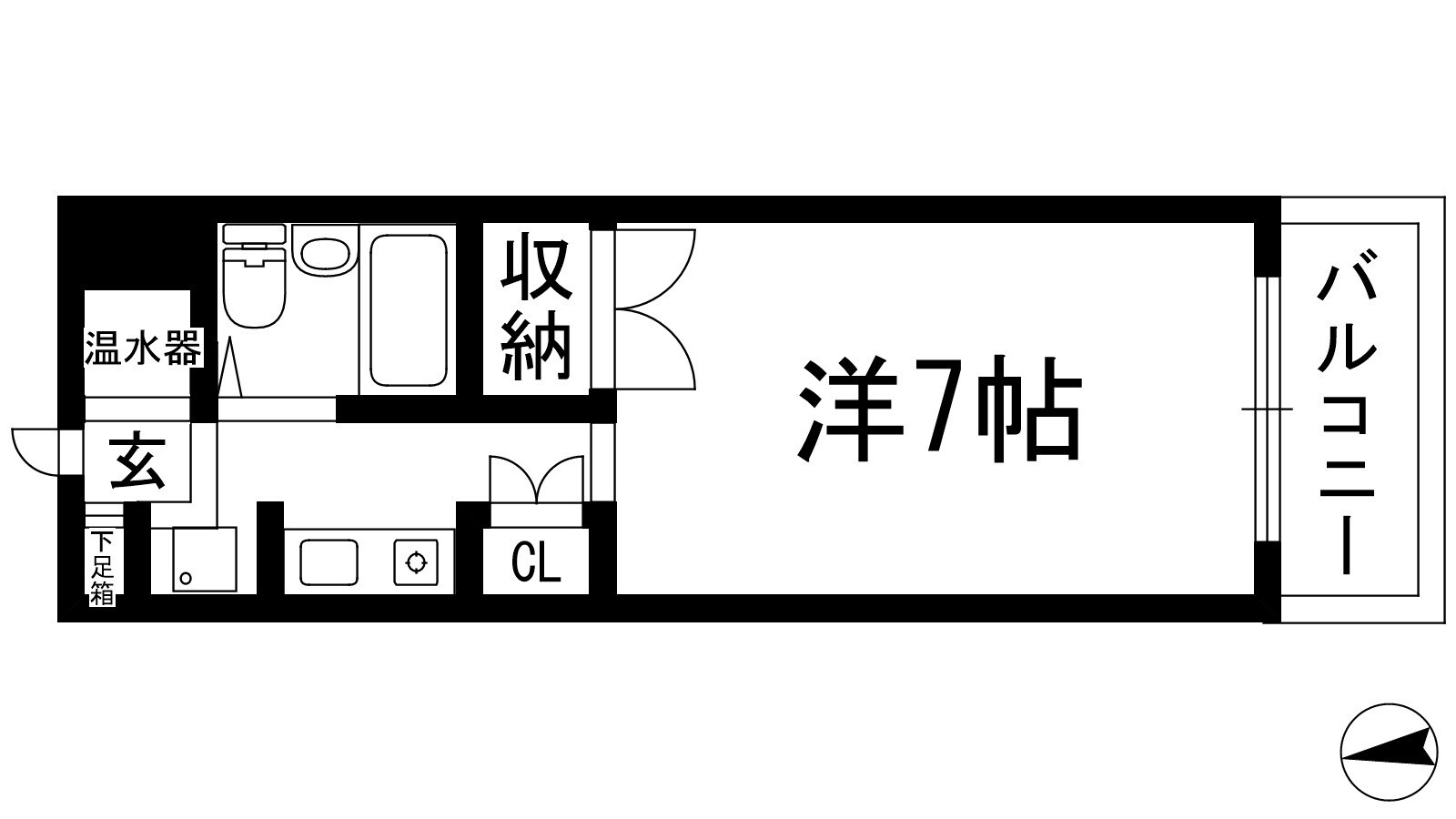 センチュリーショウエイ3の物件間取画像