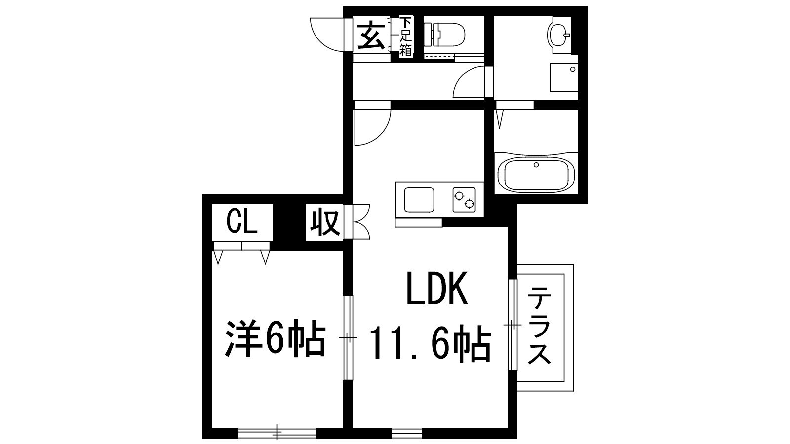 ロリーブの物件間取画像