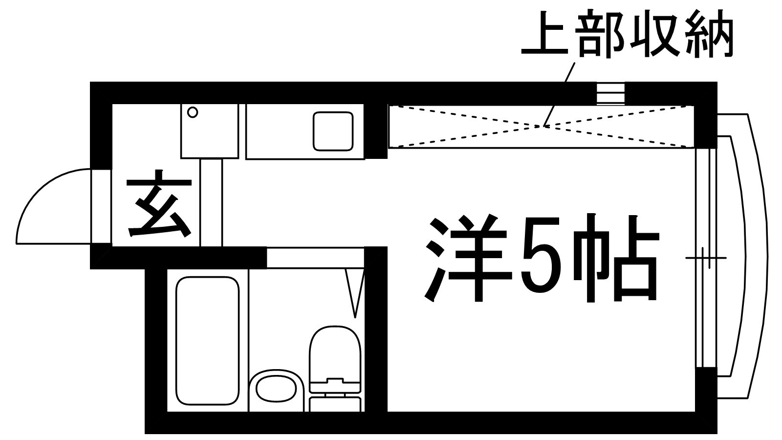 カーサブランコの物件間取画像