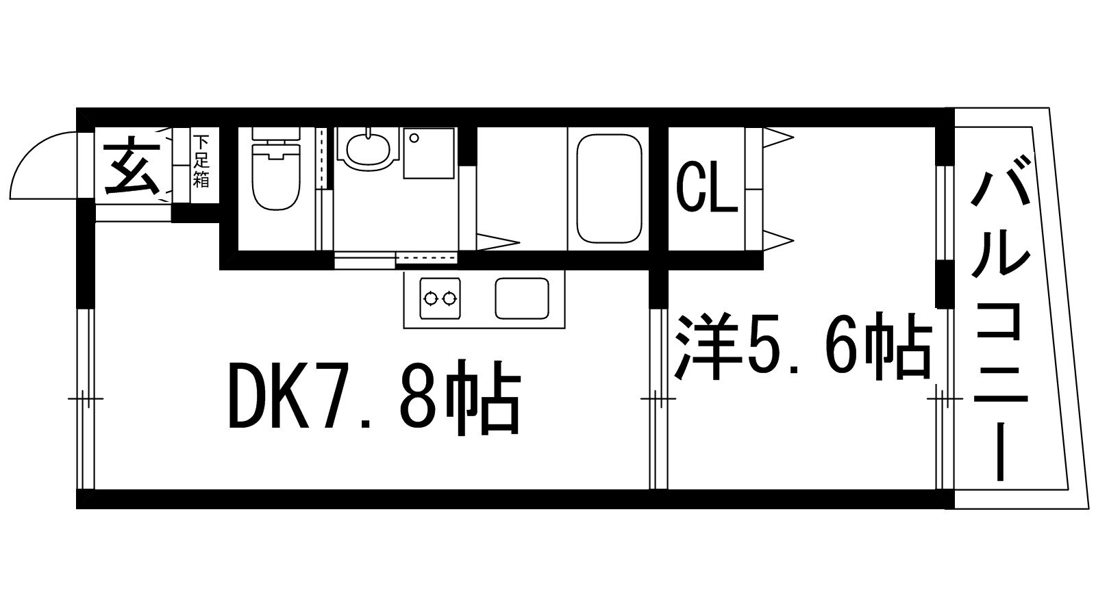 ガーデンヒルズ箕面の物件間取画像