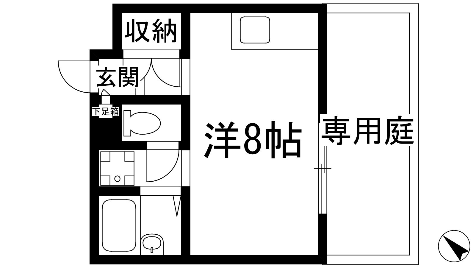 ヴィラ上ケ原（三番町）の物件間取画像