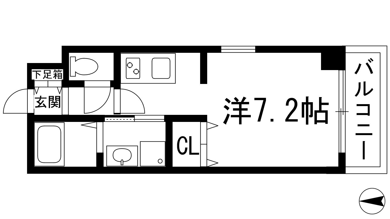 セイバリー仁川の物件間取画像