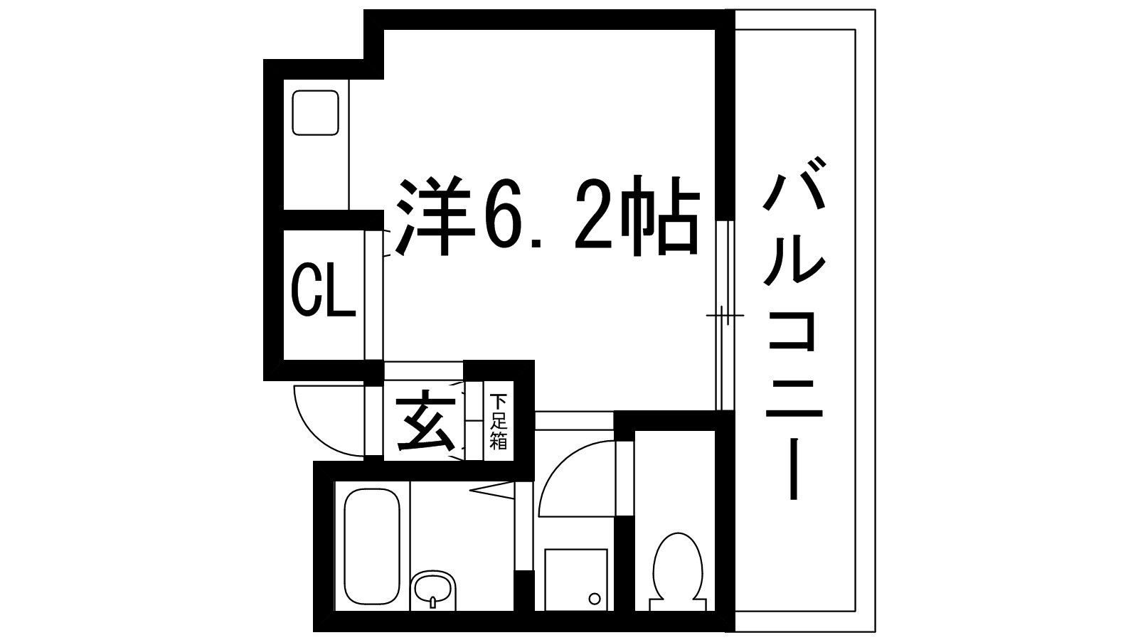 物件間取画像