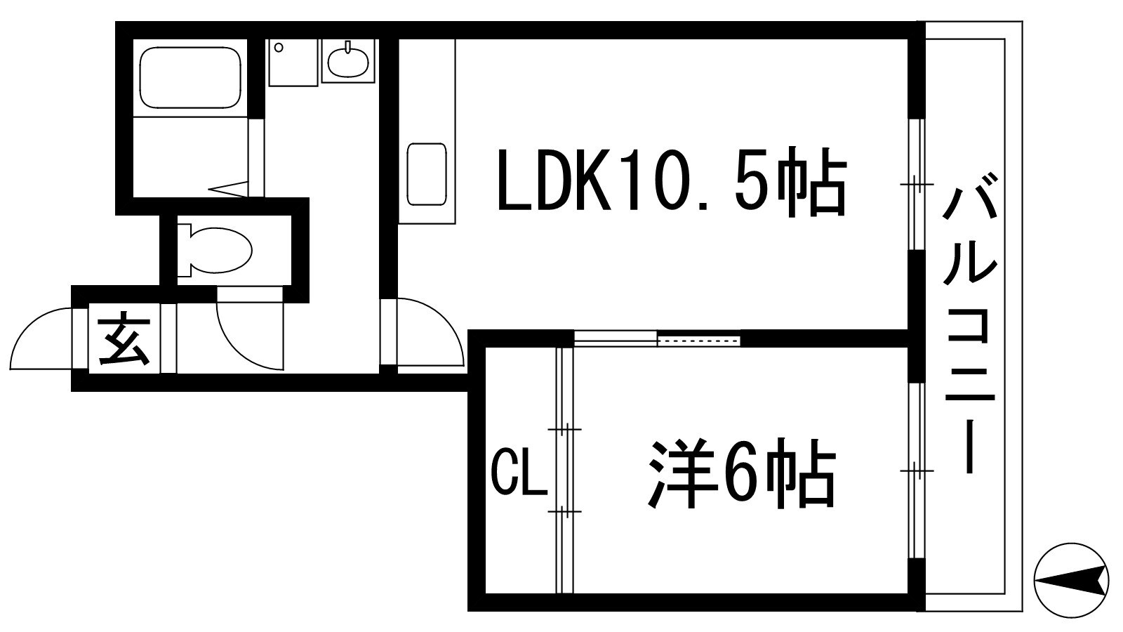 アビタ・コア2の物件間取画像