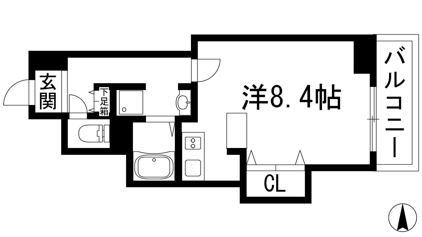 ラ・フォンテ甲東園の物件間取画像